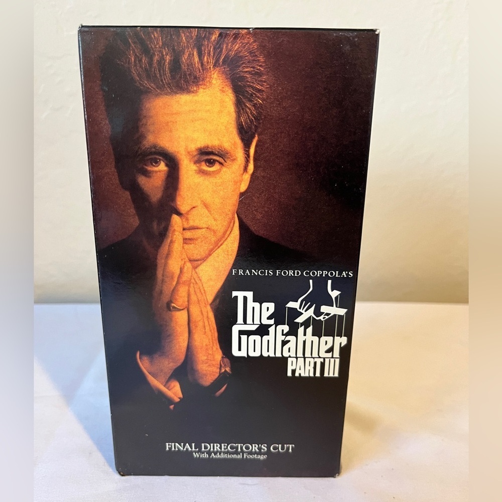 The Godfather Part III (VHS, 1997, 2-Tape Set)